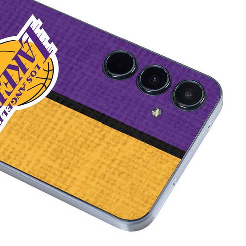 NBA Los Angeles Lakers Canvas Galaxy A55 5G Skin